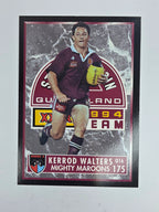 1994 Dynamic Series 2 Base Card #175 Kerrod Walters Queensland Maroons