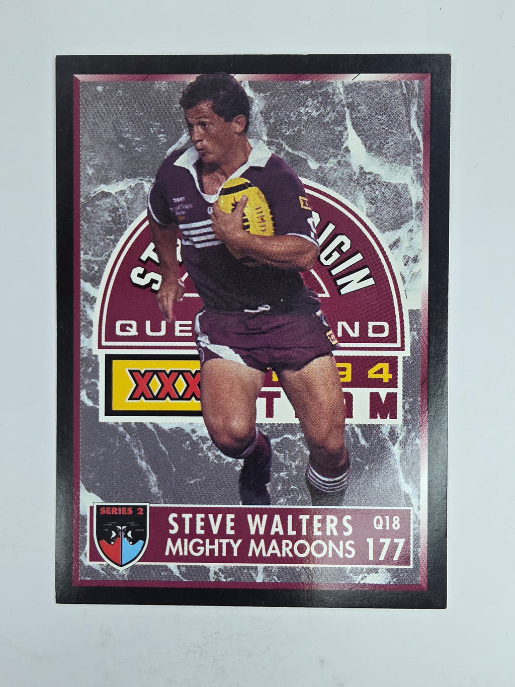 1994 Dynamic Series 2 Base Card #177 Steve Walters Queensland Maroons