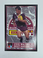 1994 Dynamic Series 2 Base Card #177 Steve Walters Queensland Maroons