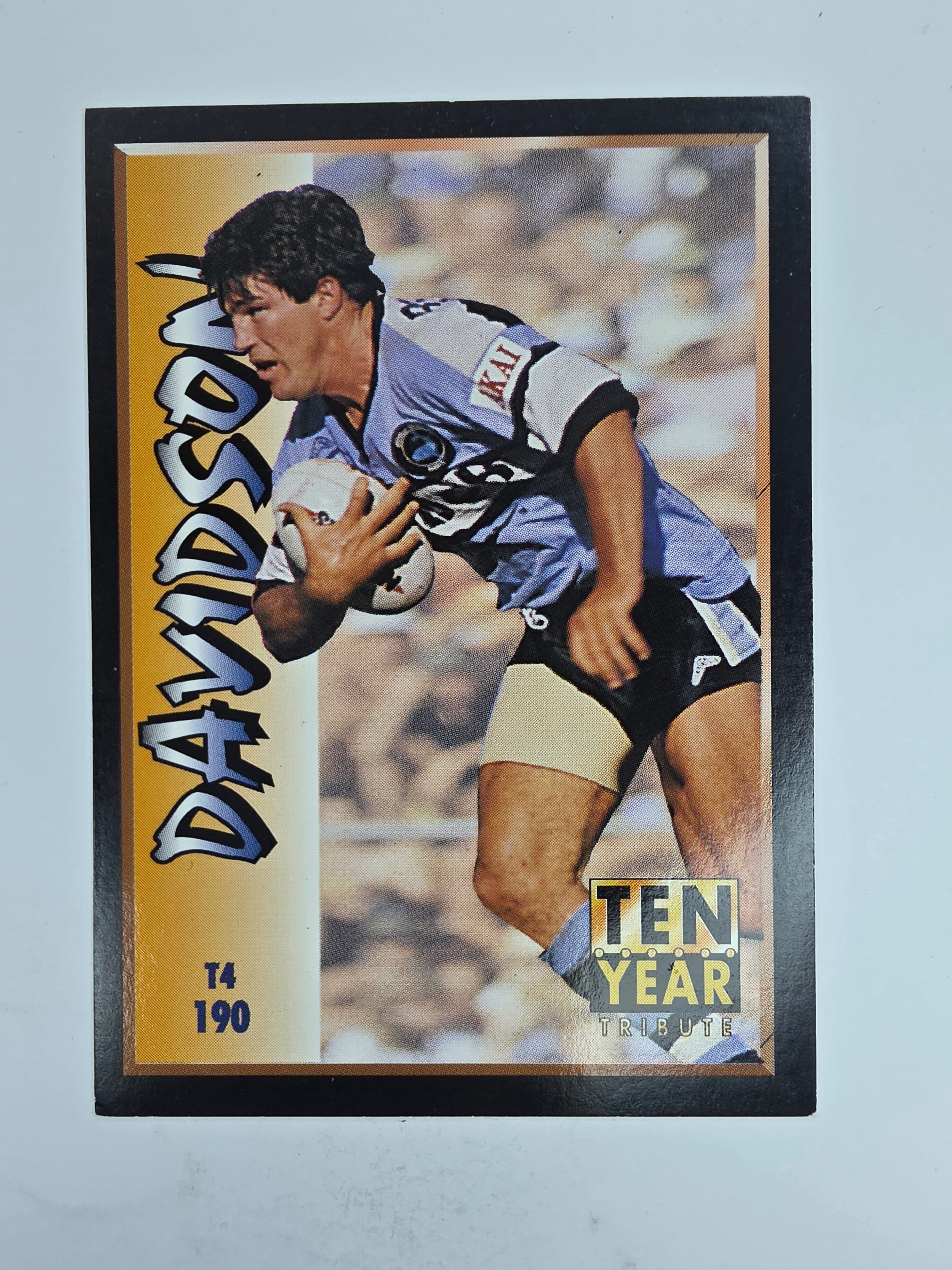 1994 Dynamic Series 2 Base Card #190 Les Davidson South Sydney Rabbitohs