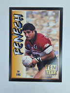 1994 Dynamic Series 2 Base Card #195 Mario Fenech South Sydney Rabbitohs