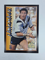 1994 Dynamic Series 2 Base Card #199 Paul Langmack Canterbury Bankstown Bulldogs