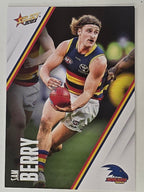 AFL 2023 Footy Stars Base Card #002 Sam Berry Adelaide Crows