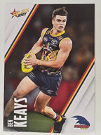 AFL 2023 Footy Stars Base Card #006 Ben Keays Adelaide Crows