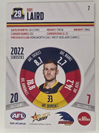 AFL 2023 Footy Stars Base Card #007 Rory Laird Adelaide Crows