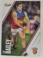 AFL 2023 Footy Stars Base Card #013 Zac Bailey Brisbane Lions
