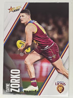 AFL 2023 Footy Stars Base Card #021 Dayne Zorko Brisbane Lions