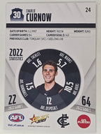 AFL 2023 Footy Stars Base Card #024 Charlie Curnow Carlton Blues