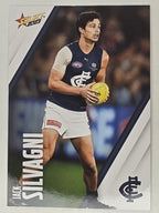 AFL 2023 Footy Stars Base Card #029 Jack Silvagni Carlton Blues