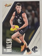 AFL 2023 Footy Stars Base Card #030 Sam Walsh Carlton Blues