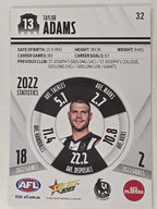 AFL 2023 Footy Stars Base Card #032 Taylor Adams Collingwood Magpies