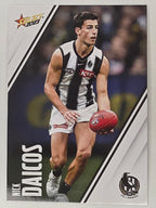 AFL 2023 Footy Stars Base Card #035 Nick Daicos Collingwood Magpies