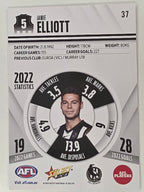 AFL 2023 Footy Stars Base Card #037 Jamie Elliott Collingwood Magpies