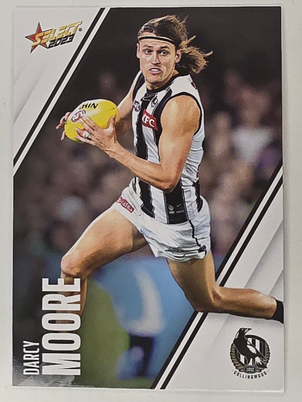 AFL 2023 Footy Stars Base Card #039 Darcy Moore Collingwood Magpies