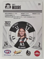 AFL 2023 Footy Stars Base Card #039 Darcy Moore Collingwood Magpies