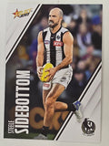 AFL 2023 Footy Stars Base Card #041 Steele Sidebottom Collingwood Magpies