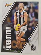AFL 2023 Footy Stars Base Card #041 Steele Sidebottom Collingwood Magpies