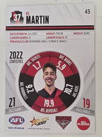 AFL 2023 Footy Stars Base Card #045 Nic Martin Essendon Bombers