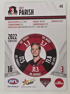 AFL 2023 Footy Stars Base Card #048 Darcy Parish Essendon Bombers