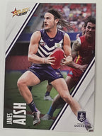 AFL 2023 Footy Stars Base Card #052 James Aish Fremantle Dockers