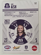 AFL 2023 Footy Stars Base Card #052 James Aish Fremantle Dockers