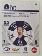 AFL 2023 Footy Stars Base Card #056 Nat Fyfe Fremantle Dockers