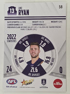 AFL 2023 Footy Stars Base Card #058 Luke Ryan Fremantle Dockers