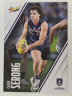 AFL 2023 Footy Stars Base Card #059 Caleb Serong Fremantle Dockers