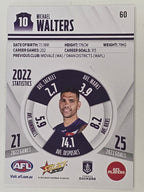 AFL 2023 Footy Stars Base Card #060 Michael Walters Fremantle Dockers
