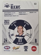 AFL 2023 Footy Stars Base Card #063 Mark Blicavs Geelong Cats