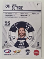 AFL 2023 Footy Stars Base Card #067 Cameron Guthrie Geelong Cats