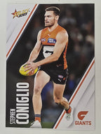 AFL 2023 Footy Stars Base Card #072 Stephen Coniglio GWS Giants