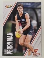 AFL 2023 Footy Stars Base Card #078 Harry Perryman GWS Giants