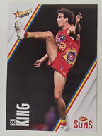 AFL 2023 Footy Stars Base Card #086 Ben King Gold Coast Suns