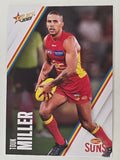 AFL 2023 Footy Stars Base Card #088 Touk Miller Gold Coast Suns