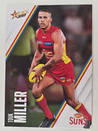 AFL 2023 Footy Stars Base Card #088 Touk Miller Gold Coast Suns