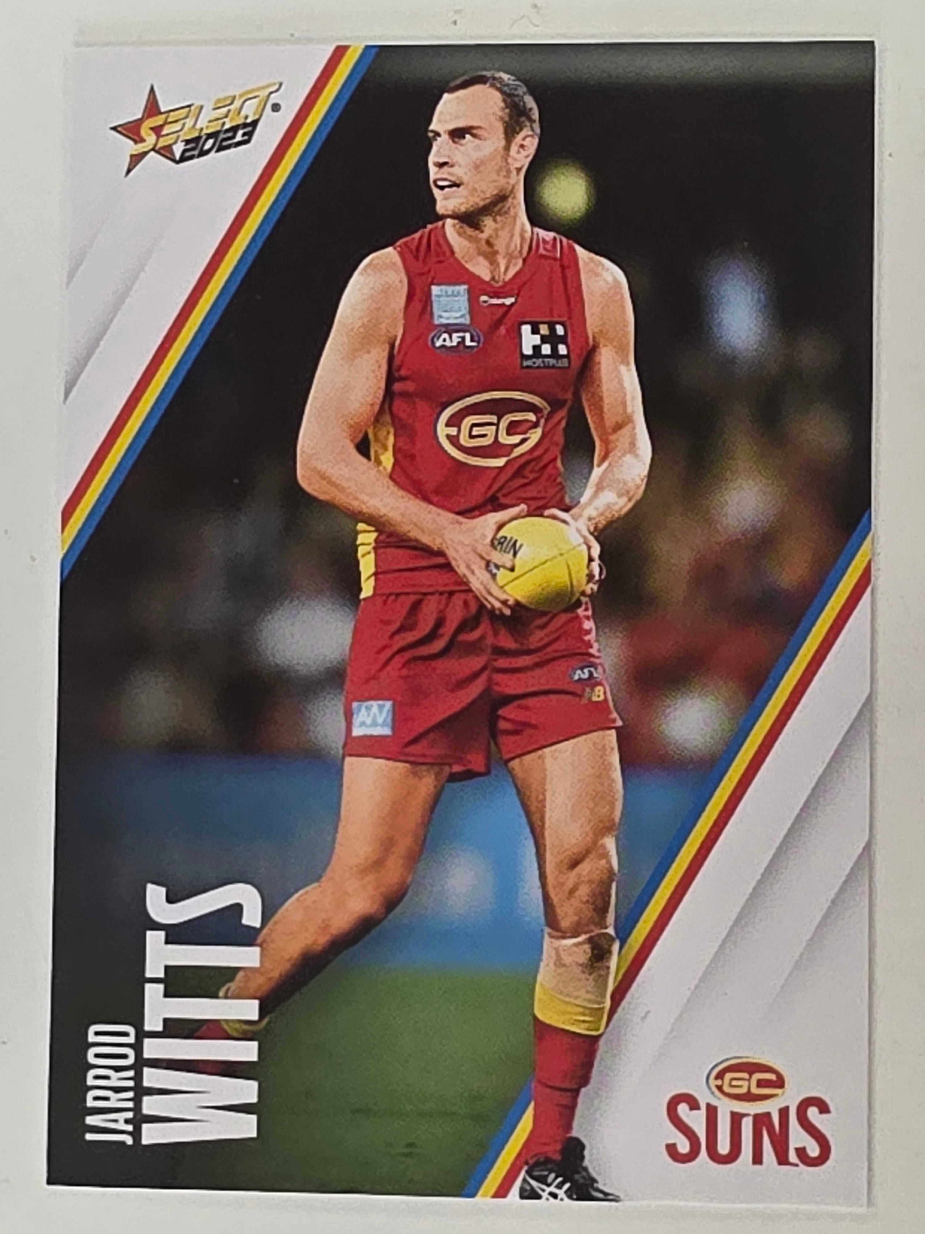AFL 2023 Footy Stars Base Card #091 Jarrod Witts Gold Coast Suns