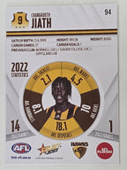 AFL 2023 Footy Stars Base Card #094 Changkuoth Jiath Hawthorn Hawks