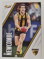 AFL 2023 Footy Stars Base Card #098 Jai Newcombe Hawthorn Hawks