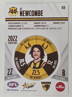 AFL 2023 Footy Stars Base Card #098 Jai Newcombe Hawthorn Hawks