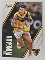 AFL 2023 Footy Stars Base Card #100 Chad Wingard Hawthorn Hawks