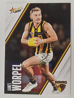AFL 2023 Footy Stars Base Card #101 James Worpel Hawthorn Hawks