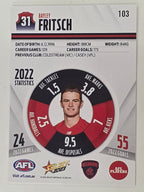 AFL 2023 Footy Stars Base Card #103 Bayley Fritsch Melbourne Demons