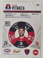 AFL 2023 Footy Stars Base Card #108 Christian Petracca Melbourne Demons
