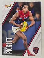 AFL 2023 Footy Stars Base Card #109 Kysaiah Pickett Melbourne Demons