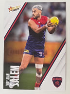 AFL 2023 Footy Stars Base Card #110 Christian Salem Melbourne Demons