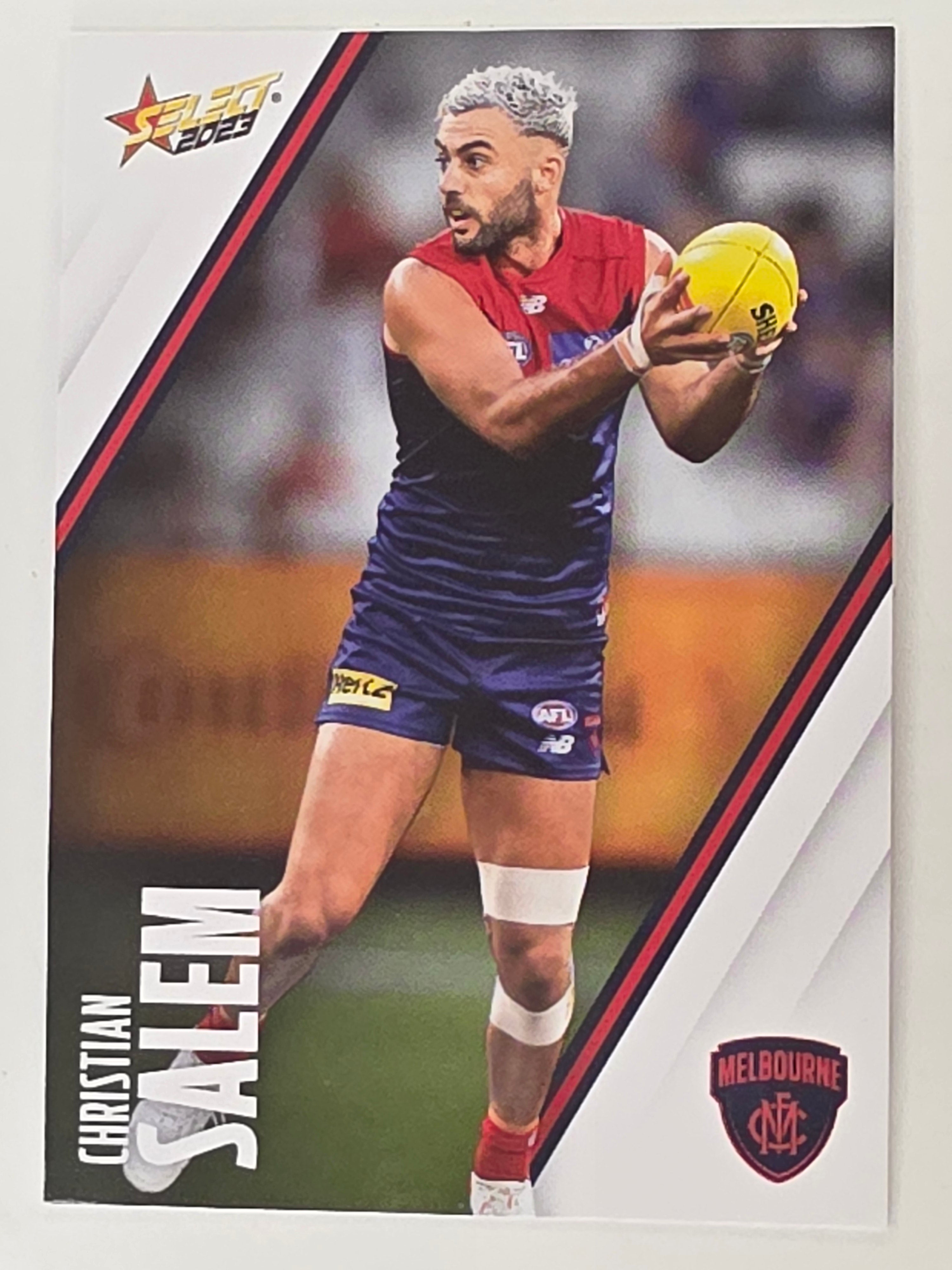 AFL 2023 Footy Stars Base Card #110 Christian Salem Melbourne Demons
