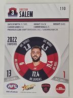 AFL 2023 Footy Stars Base Card #110 Christian Salem Melbourne Demons
