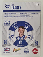 AFL 2023 Footy Stars Base Card #115 Nick Larkey North Melbourne Kangaroos