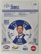 AFL 2023 Footy Stars Base Card #120 Jack Ziebell North Melbourne Kangaroos